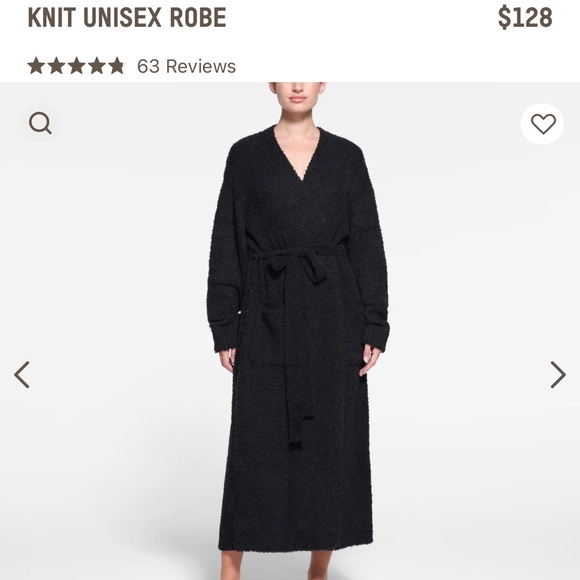 Grey Skims Robe - Picture 2 of 4